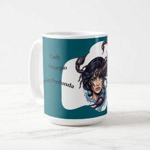 De Café Taza Lady Escorpio