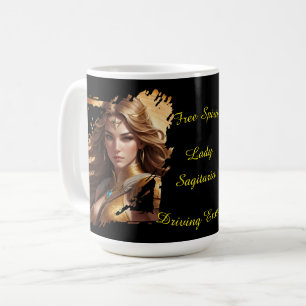De Café Taza Lady Sagitario