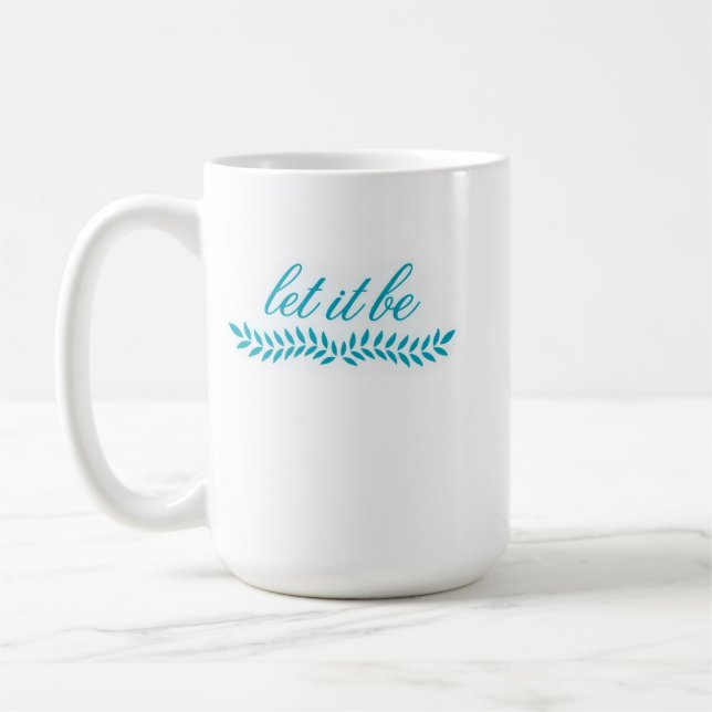 De Café Taza Let It Be (Izquierda)