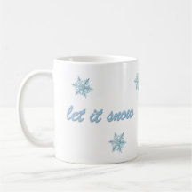 Taza Let It Snow