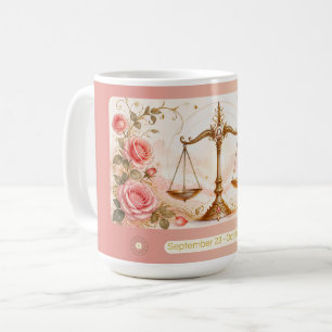 De Café Taza Libra Rose Art Nouveau
