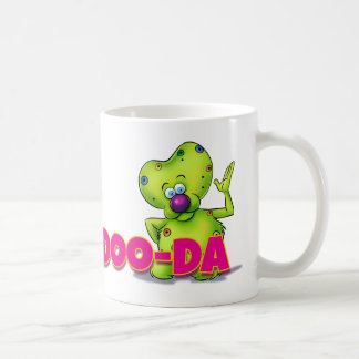 De Café taza linda del dibujo animado