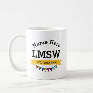 De Café Taza LMSW Trabajadora Social Maestra Licenciada