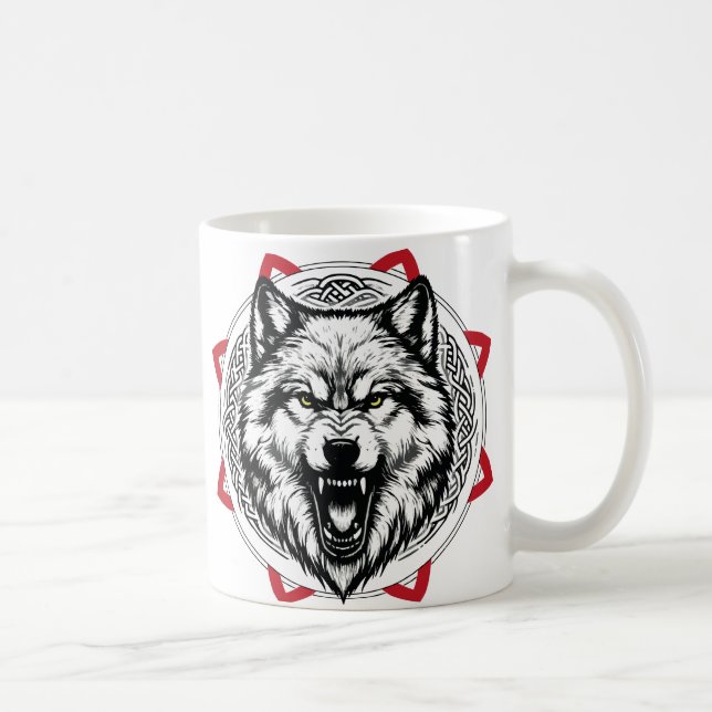 De Café Taza Lobo (Derecha)