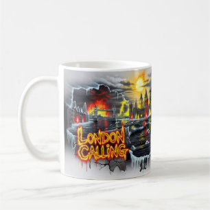 De Café Taza London Calling Fuego Hielo Caos Apocalipsis
