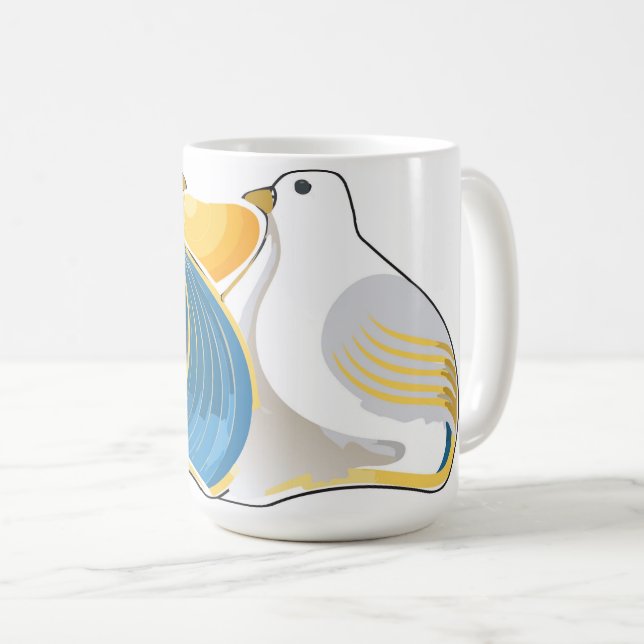 De Café Taza Lovebirds in Paradise (Anverso derecho)