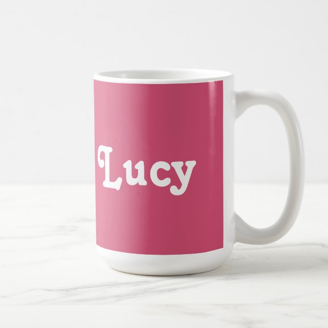 De Café Taza Lucy (Derecha)