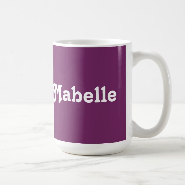 De Café Taza Mabelle (Derecha)