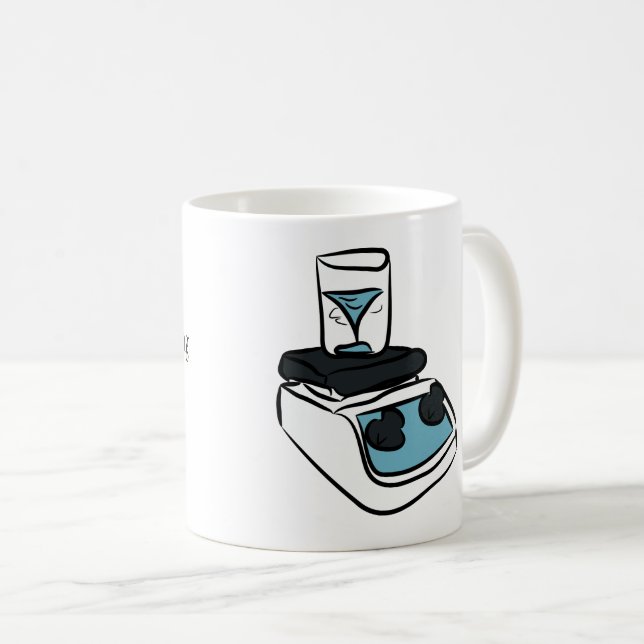 De Café Taza magnética del agitador (Anverso derecho)