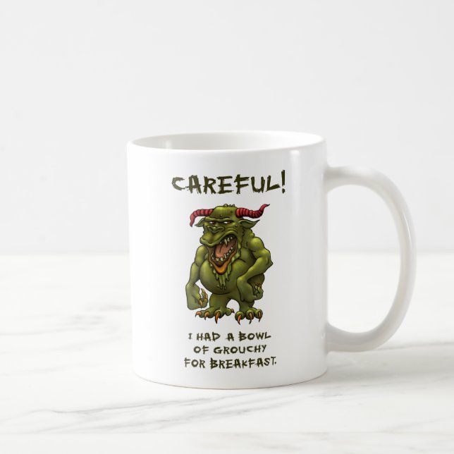 De Café Taza malhumorada del Goblin (Derecha)