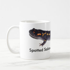 De Café Taza manchada del Salamander