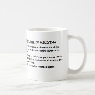 De Café Taza mandamientos medicina