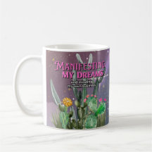 Taza Manifestando Mis Sueños, Motivación para Empr