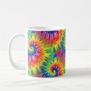 De Café Taza maravillosa del estilo del Hippie del teñido
