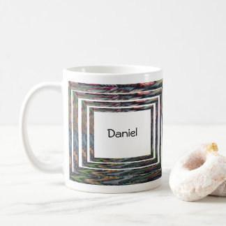 De Café Taza - Marcos concéntricos con nombre