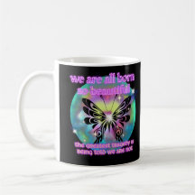 Taza Mariposa Hermosa, Cita Inspiradora