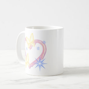 De Café Taza "Mariposa Soñadora Brillante" con un des