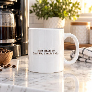 De Café Taza Más Propenso a Robar la Vela Dos Veces