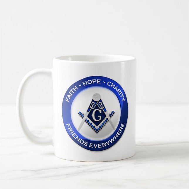 De Café Taza Masónica (Izquierda)