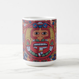 De Café Taza maya del calendario