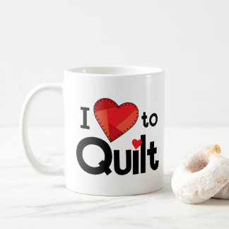 De Café Taza Me encanta hacer colchas – Regalo adorable pa