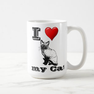 De Café Taza Me encanta mi gato