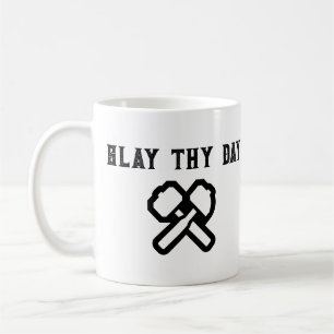 De Café taza medieval divertida