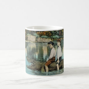 De Café Taza Mejor Amigo del Gator Ride'um