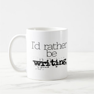 De Café Taza 'Mejor Escribiendo'
