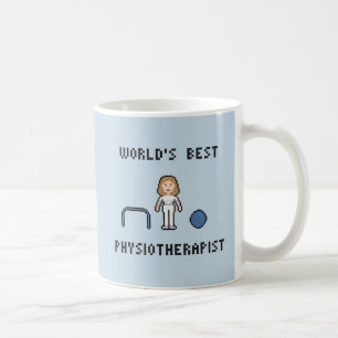 De Café Taza "mejor fisioterapeuta del mundo". Diseño ori