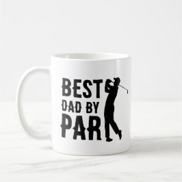 De Café Taza Mejor Papá por Par Golf Día del Padre Regalo