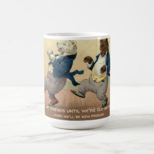 De Café Taza Mejores Amigos Viejos
