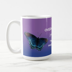 De Café taza mensaje inspirador mariposa libélula 25r