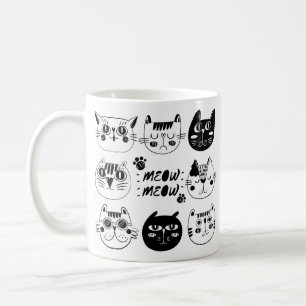 De Café Taza Meow, Meow - Regalo Perfecto para un Amante d