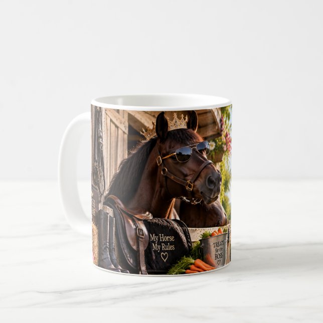 De Café Taza Mi Caballo Dirige el Espectáculo (Anverso izquierdo)