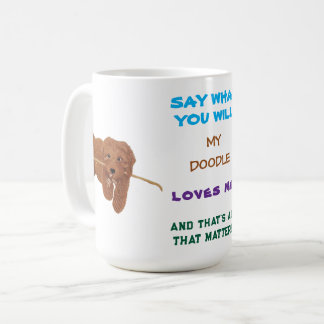 De Café Taza Mi Doodle Me Ama