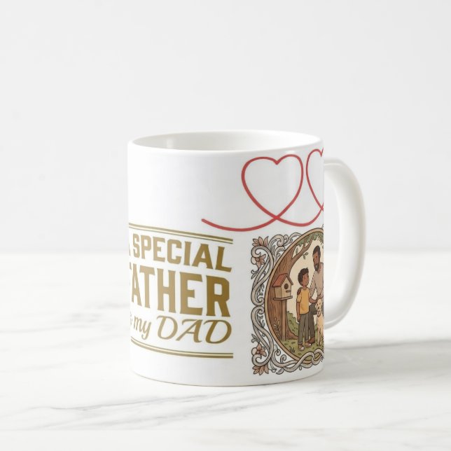 De Café Taza Mi Papá Padre Especial (Anverso derecho)