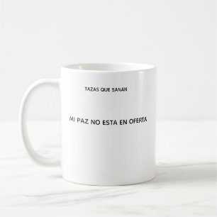 De Café Taza Mi Paz No Esta EN Oferta – Regalo Para Mujer