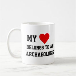 De Café Taza Mi Pertenece A Un Arqueólogo