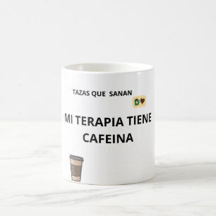 De Café Taza Mi Terapia Tienen Cafeína – Regalo Salud