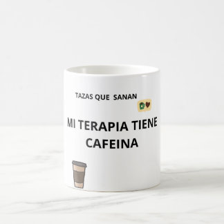De Café Taza Mi Terapia Tienen Cafeína – Regalo Salud