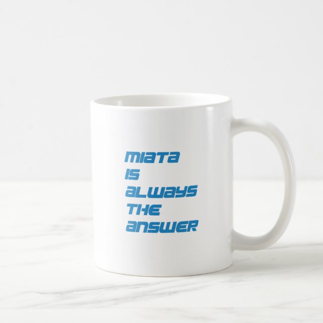 De Café Taza Miata (Derecha)