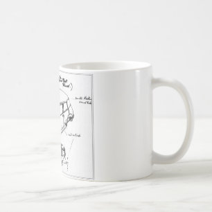 De Café taza mini esbozo clásico