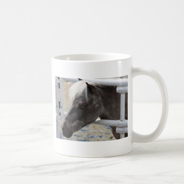 De Café Taza miniatura del caballo (Derecha)
