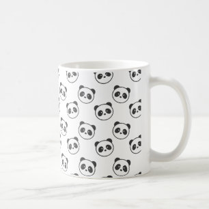 De Café Taza modelada panda