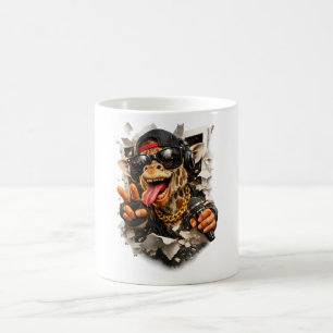 De Café Taza Modo Bestia