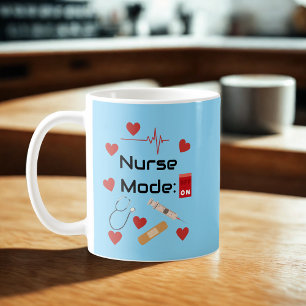 De Café Taza Modo Enfermera