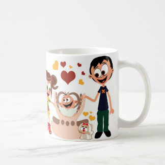 De Café Taza Mommy Loves Baby (Mama Voli Bebu) 02