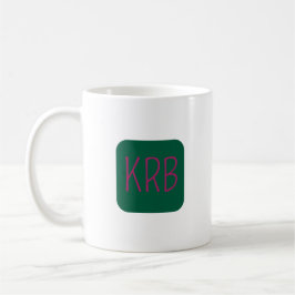 De Café Taza Monogramada - Personalizada