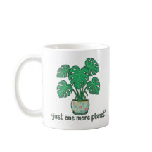 Taza Monstera Linda Solo Una Planta Más
